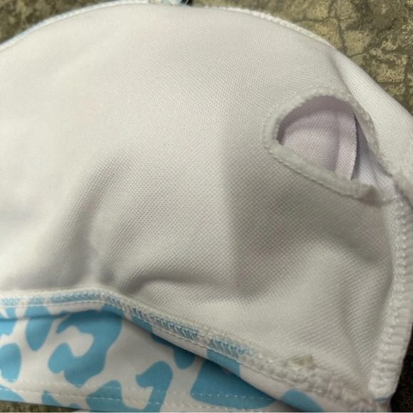 (LOT OF 2) SHEIN‎ Tween Girl Bikini Swimwear Sz 12-13Y Blue Leopard Pink Chevron - Picture 9 of 12